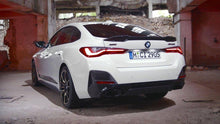 Load image into Gallery viewer, Genuine BMW M Performance Carbon Fibre Rear Lip Spoiler for 4 Series Gran Coupe G26 (2021+, OEM Pre-Preg 2x2 Weave)
