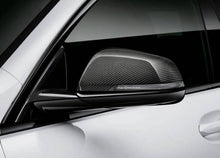 Load image into Gallery viewer, Genuine BMW M Performance Carbon Fibre Wing Mirror Covers (Pair) - OEM Replacement Caps for BMW 1 Series F40 (2019-2024), 2 Series Gran Coupe F44 (2020+), Z4 G29 (2018+) - Pre-Preg 2x2 Twill