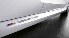 Load image into Gallery viewer, Genuine BMW M Performance Silver Vinyl Decal Sticker - OEM Logo for 1 Series F40 (2019-2024), 3 Series G20 (2018+), 8 Series G14 (2018+), X5 G05 (2018+)