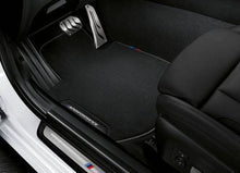 Load image into Gallery viewer, Genuine BMW M Performance Floor Mats for BMW X5 G05 (2018+) - Front & Rear Set, Right-Hand Drive (RHD), OEM All-Weather Hybrid Rubber & Textile