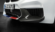 Load image into Gallery viewer, Genuine BMW M Performance Carbon Fibre Front Bumper Air Inlet Inserts for BMW M5 F90 Pre-LCI (2017-2020), incl. M5 Competition - OEM Left & Right Set