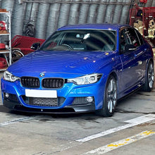 Load image into Gallery viewer, MP Style Matt Black Front Splitter for BMW F30 F31 3 Series M Sport 12-19
