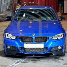 Load image into Gallery viewer, MP Style Matt Black Front Splitter for BMW F30 F31 3 Series M Sport 12-19