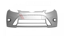 Load image into Gallery viewer, Maxton Design - FRONT BUMPER FORD FIESTA MK7 (FOCUS RS LOOK)