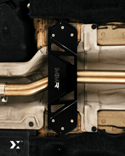 Load image into Gallery viewer, MINI F56 Centre Underbody Chassis Brace by MMX – Billet T-6061 Aluminium, Gloss Black, Direct OE Replacement (2014+ Cooper S/JCW) Handling Upgrade