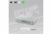 Load image into Gallery viewer, Mr12Volt P2000-CICMM BMW CIC/CIC MID MOST Bus Apple CarPlay & Android Auto Retrofit (Wireless) with OEM Mic & iDrive Control - 1 Series E8x, 3 Series E9x, 5 Series E60/E61/F10/F11,