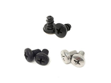 Load image into Gallery viewer, Number Plate Screws and Registration Plate Bolts, OE-Style 8 mm Fixings for Most BMW & MINI Models, Fine or Coarse Thread, Black or Chrome (Pair)