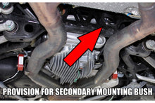 Load image into Gallery viewer, Powerflex Dual Mount Rear Differential Bracket / Diff Brace for BMW F8x M2 M3 M4 (F80 F82 F83 F87) - CNC 6082 Aluminium, Satin Black - Replaces 33172284775