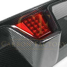 Load image into Gallery viewer, CS Style with LED Pre-Preg Carbon Fibre Rear Diffuser for BMW F90 M5 17-24