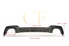 Load image into Gallery viewer, MP Style Pre-Preg Carbon Fibre Rear Diffuser for BMW 3 Series G20 G21 Pre-LCI M Sport 19-22