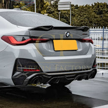 Load image into Gallery viewer, SQ Style Pre-Preg Carbon Fibre Rear Diffuser Dual Exhaust for BMW G26 4 Series Gran Coupe 21-24