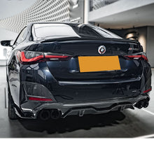 Load image into Gallery viewer, SQ Style Pre-Preg Carbon Fibre Rear Diffuser Quad Exhaust for BMW G26 4 Series Gran Coupe 21-24