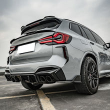 Load image into Gallery viewer, V Style Pre-Preg Carbon Fibre Rear Diffuser for BMW F97 X3M LCI 22-24