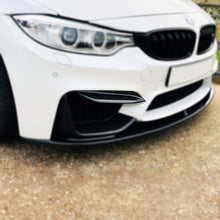 Load image into Gallery viewer, Competition Style Carbon Fibre Front Bumper Trims for BMW F80 M3 F82 F83 M4 14-20