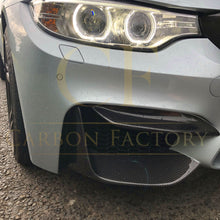 Load image into Gallery viewer, Competition Style Carbon Fibre Front Bumper Trims for BMW F80 M3 F82 F83 M4 14-20