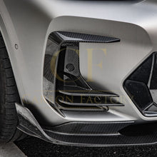 Load image into Gallery viewer, DS Style Pre-Preg Carbon Fibre Front Induction Trims for BMW G01 X3 G02 X4 G08 IX3 LCI 22-25