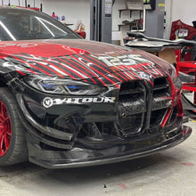 Load image into Gallery viewer, GT4 Style Pre-Preg Carbon Fibre Front Canards for BMW G80 G81 M3 G82 G83 M4 21-Present