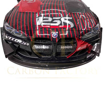 Load image into Gallery viewer, GT4 Style Pre-Preg Carbon Fibre Front Canards for BMW G80 G81 M3 G82 G83 M4 21-Present
