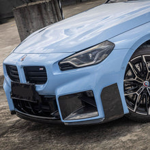 Load image into Gallery viewer, MP Style Pre-Preg Carbon Fibre Front Induction Trims for BMW G87 M2 23-Present