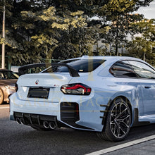 Load image into Gallery viewer, MP Style Pre-Preg Carbon Fibre Rear Bumper Trims for BMW G87 M2 23-Present