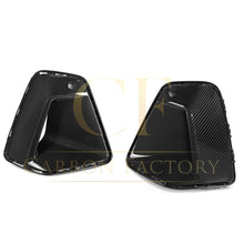 Load image into Gallery viewer, OEM Style Pre-Preg Carbon Fibre Front Side Vent Trims for BMW G60 5 Series 24-Present