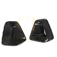 Load image into Gallery viewer, OEM Style Pre-Preg Carbon Fibre Front Side Vent Trims for BMW G60 5 Series 24-Present
