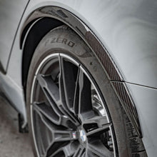 Load image into Gallery viewer, OEM Style Pre-Preg Carbon Fibre Wheel Arch Trims for BMW G26 4 Series Gran Coupe & i4 21-24