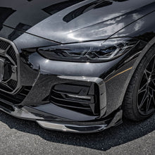 Load image into Gallery viewer, Pre-Preg Carbon Fibre Front Bumper Trims for BMW 4 Series G22 G23 20-Present