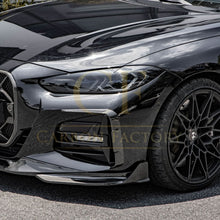 Load image into Gallery viewer, Pre-Preg Carbon Fibre Front Bumper Trims for BMW 4 Series G22 G23 20-Present