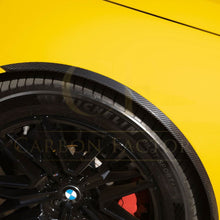 Load image into Gallery viewer, SQ Style Pre-Preg Carbon Fibre Front Wheel Arch Trims for BMW G90 G99 M5 2025-Present