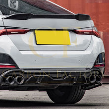 Load image into Gallery viewer, SQ Style Pre-Preg Carbon Fibre Rear Bumper Trims for BMW G26 4 Series Gran Coupe 21-24