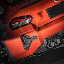 Load image into Gallery viewer, SQ Style Pre-Preg Carbon Fibre Rear Bumper Trims for BMW G87 M2 23-Present