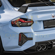 Load image into Gallery viewer, SQ Style Pre-Preg Carbon Fibre Rear Bumper Trims for BMW G87 M2 23-Present