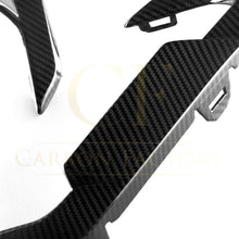 Load image into Gallery viewer, SQ Style Pre-preg Carbon Fibre Side Fender Trims for BMW F96 LCI X6M 20-Present