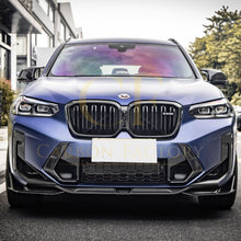 Load image into Gallery viewer, V Style Pre-Preg Carbon Fibre Front Induction Trims for BMW F97 X3M F98 X4M LCI 22-26