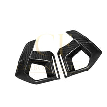 Load image into Gallery viewer, V Style Pre-Preg Carbon Fibre Front Induction Trims for BMW F97 X3M F98 X4M LCI 22-26