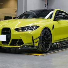 Load image into Gallery viewer, VS Style Pre-Preg Carbon Fibre Front Canards for BMW G80 M3 G82 G83 M4 21-Present