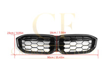 Load image into Gallery viewer, Diamond Style Pre-Preg Carbon Fibre Front Grille for BMW G20 G21 G28 3 Series LCI 22-24