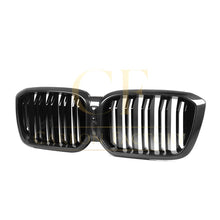 Load image into Gallery viewer, Double Slat Pre-Preg Carbon Fibre Front Grille for BMW F97 X3M F98 X4M LCI 22-26