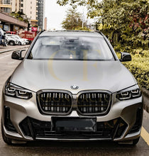 Load image into Gallery viewer, Double Slat Pre-Preg Carbon Fibre Front Grille for BMW G08 IX3 LCI 22-25