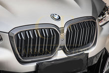 Load image into Gallery viewer, Double Slat Pre-Preg Carbon Fibre Front Grille for BMW G08 IX3 LCI 22-25