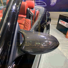 Load image into Gallery viewer, CF Style Pre-Preg Carbon Fibre Replacement Mirror Covers for BMW E81 E82 E87 E88 1 Series E90 E92 E93 3 Series Pre-LCI