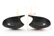 Load image into Gallery viewer, CF Style Pre-Preg Carbon Fibre Replacement Mirror Covers for BMW E81 E82 E87 E88 1 Series E90 E92 E93 3 Series Pre-LCI