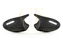 Load image into Gallery viewer, CF Style Pre-Preg Carbon Fibre Replacement Mirror Covers for BMW E81 E82 E87 E88 1 Series E90 E92 E93 3 Series Pre-LCI