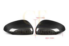 Load image into Gallery viewer, Pre-Preg Carbon Fibre Replacement Mirror Covers for Mercedes Benz W177 A Class W118 CLA 19-25