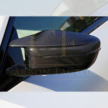 Load image into Gallery viewer, Pre-Preg Carbon Fibre Replacement Mirror Covers for BMW G22 G23 G26 M440i i4 M50 20-Present