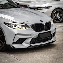 Load image into Gallery viewer, CF Style Pre-Preg Carbon Fibre Front Splitter for BMW F87 M2C 19-22