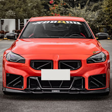 Load image into Gallery viewer, DS Style Pre-Preg Carbon Fibre Front Splitter for BMW G87 M2 23-Present