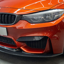 Load image into Gallery viewer, GT4 Style Pre-Preg Carbon Fibre Front Splitter for BMW F80 M3 F82 F83 M4 14-20