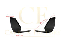 Load image into Gallery viewer, MP Style Pre-Preg Carbon Fibre Front Side Splitters for BMW G05 X5 20-23